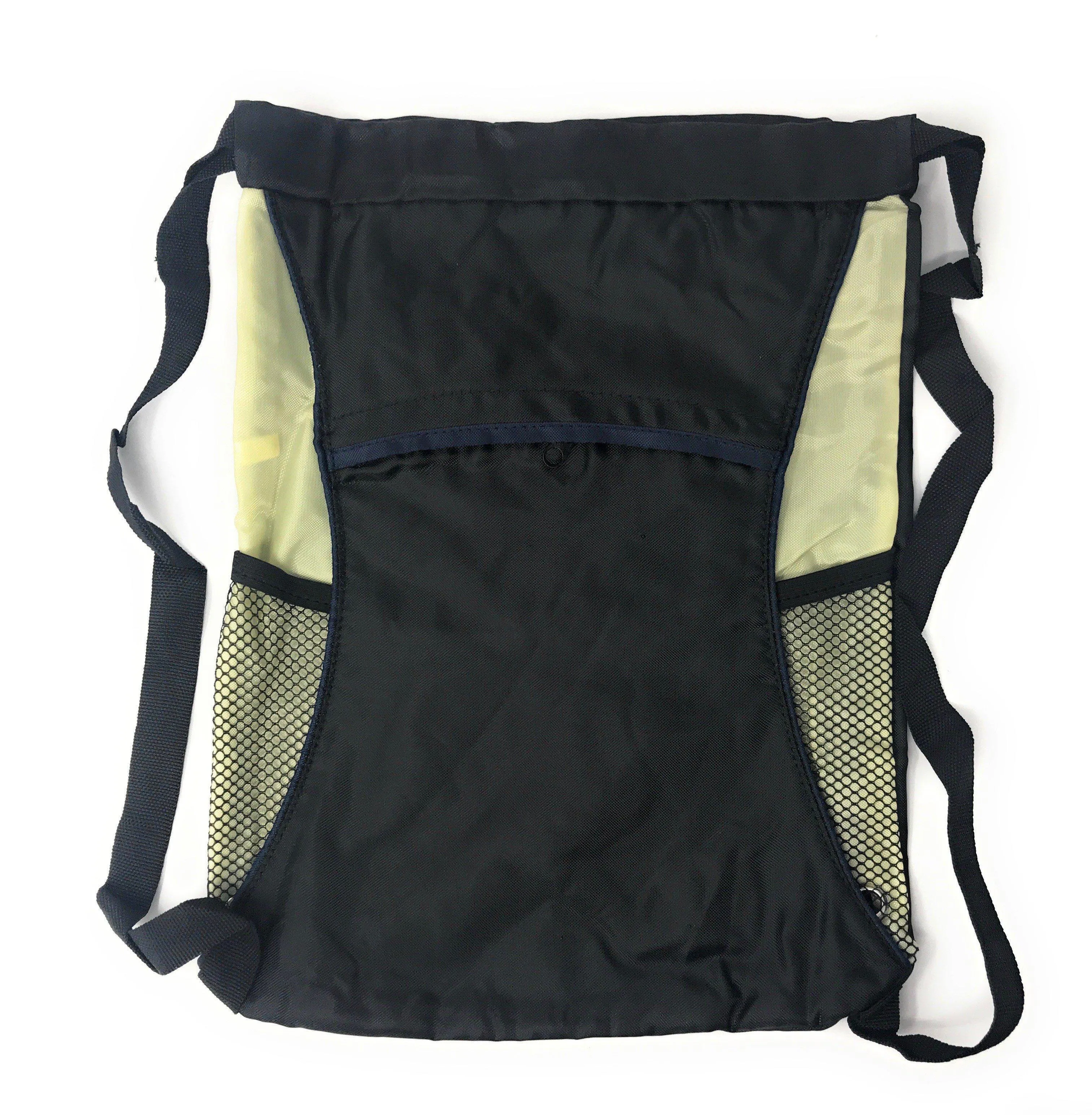 1 Dozen Drawstring Backpack Rucksack Totes Sack Pack Bags Light Weight Wholesale Lot Bulk