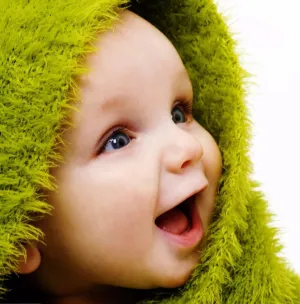 Adorable Baby Smiling At The World