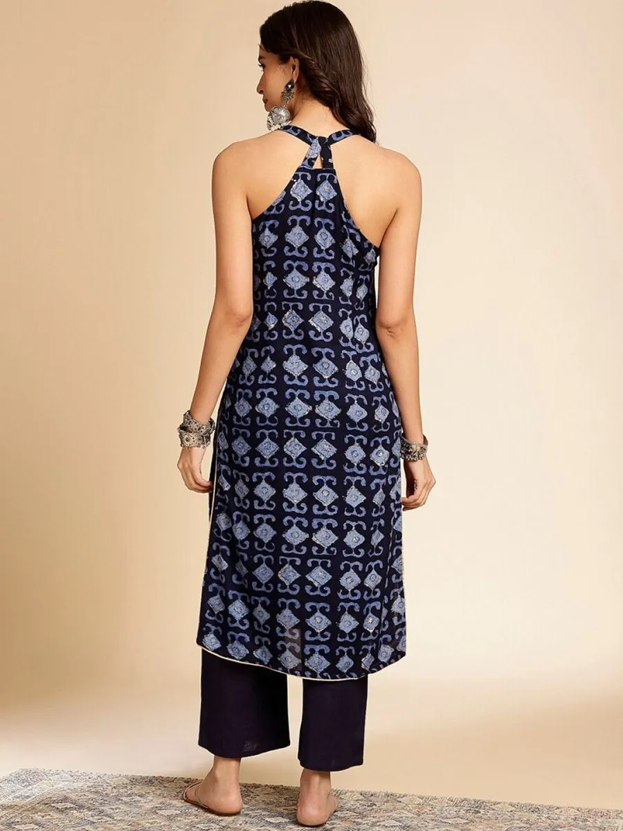 Anouk Geometric Printed Kurta