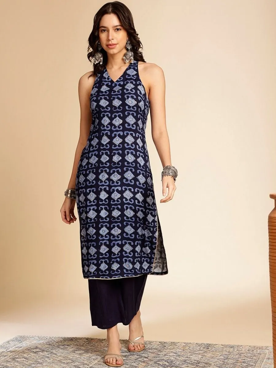 Anouk Geometric Printed Kurta