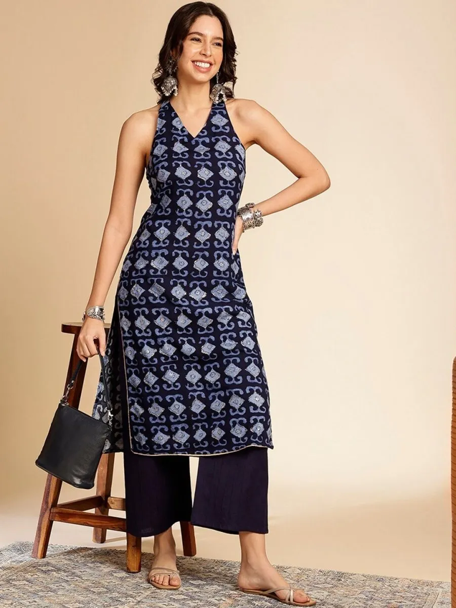 Anouk Geometric Printed Kurta