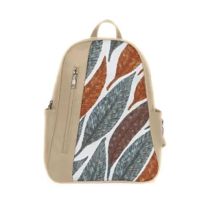 Beige Mixed Backpack Bloom