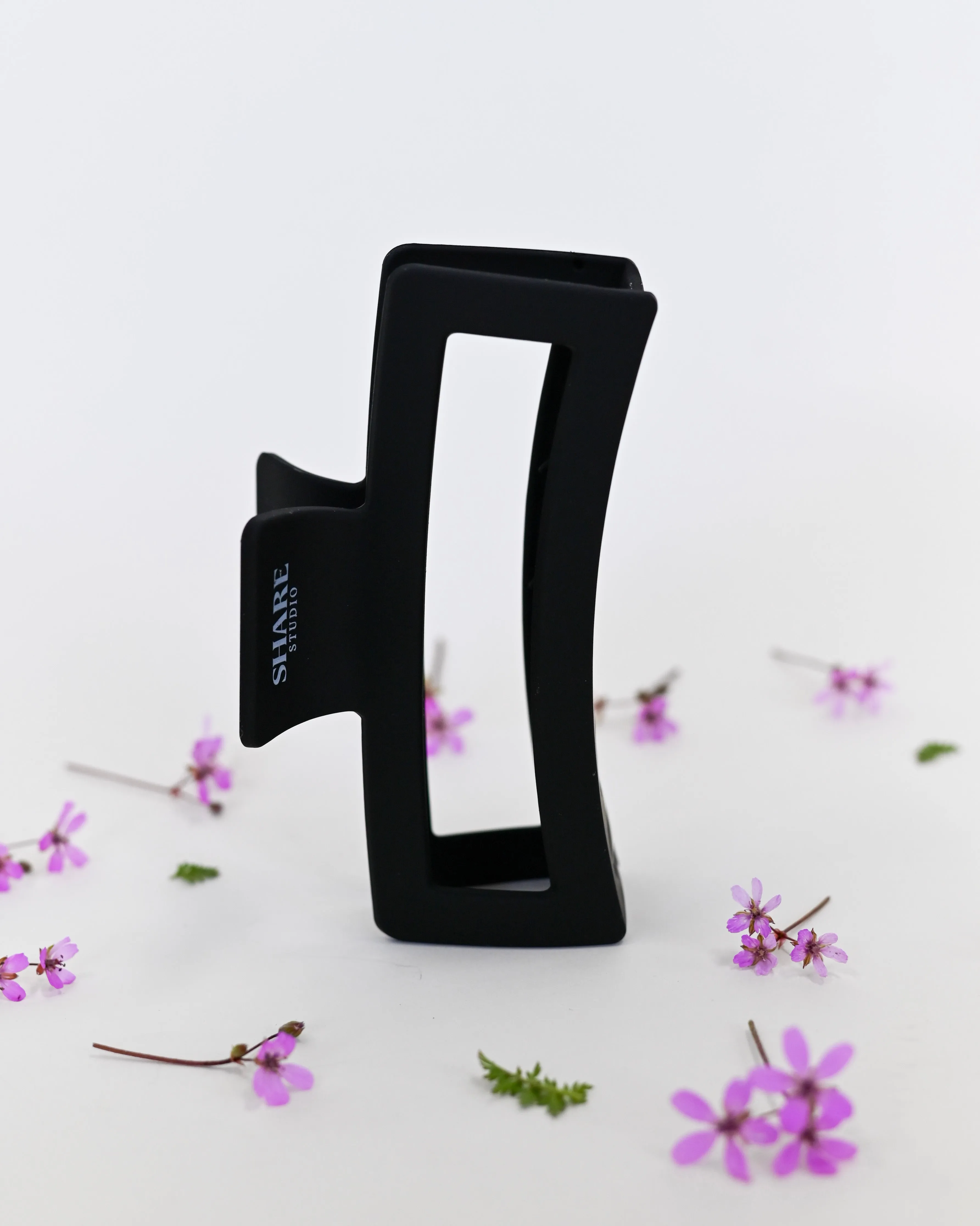 Black Matte Jumbo Claw Clip