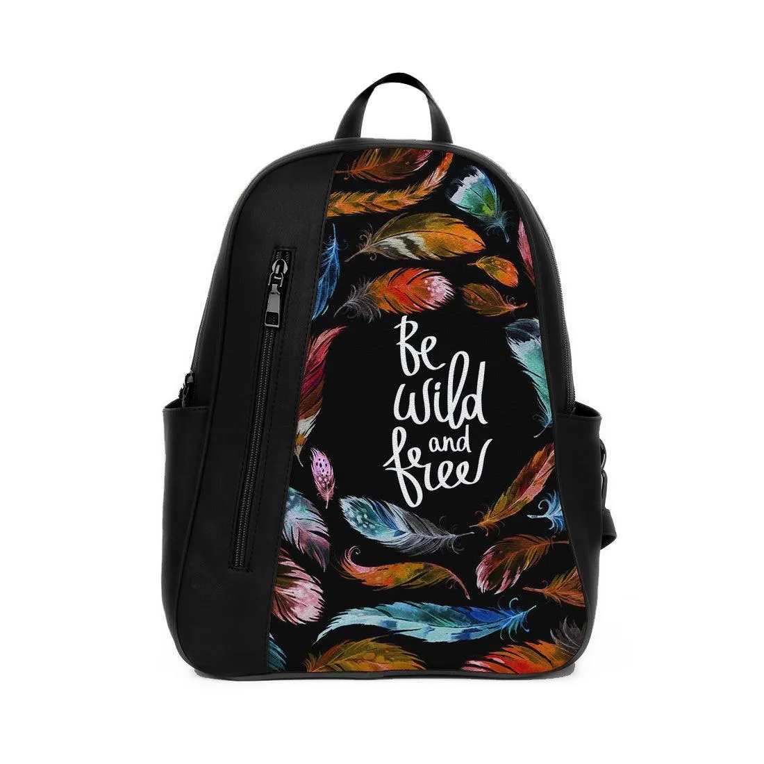 Black Mixed Backpack Be Free