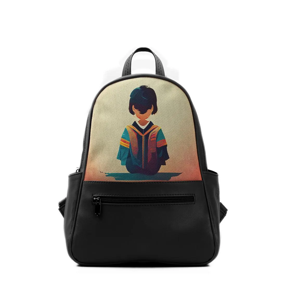 Black Vivid Backpack Class Time