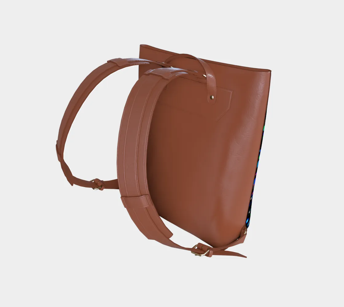 BLOOM VEGAN LEATHER BACKPACK  | TAS