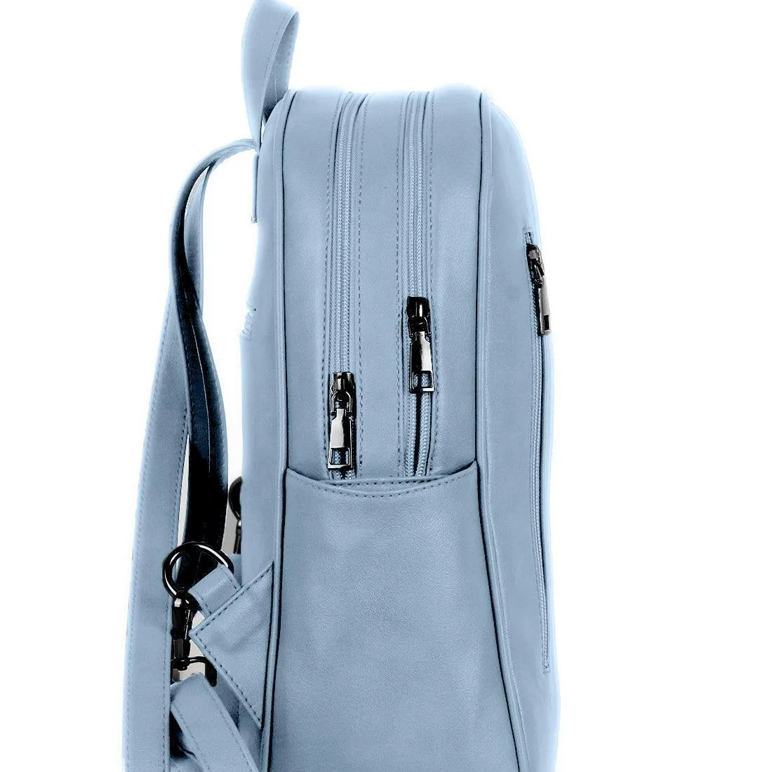 Blue Mixed Backpack Headphone