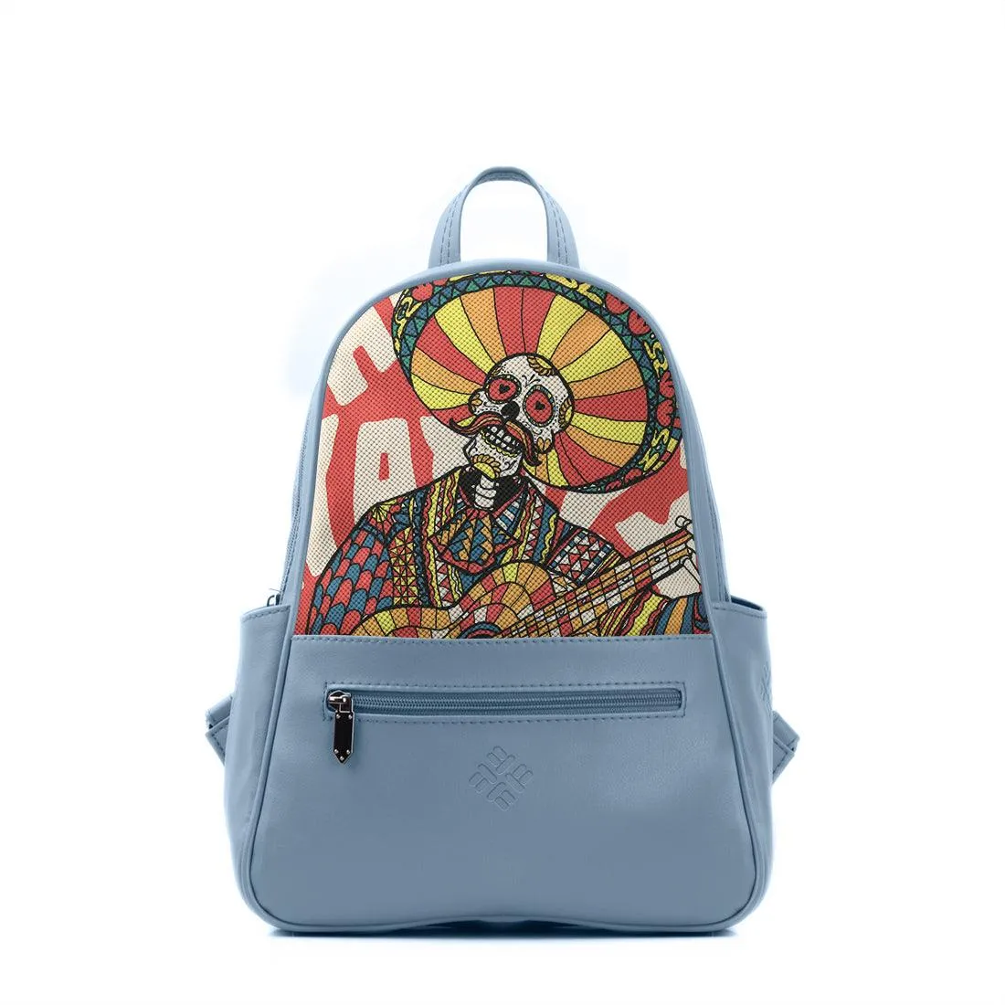Blue Vivid Backpack Mexican Guitar