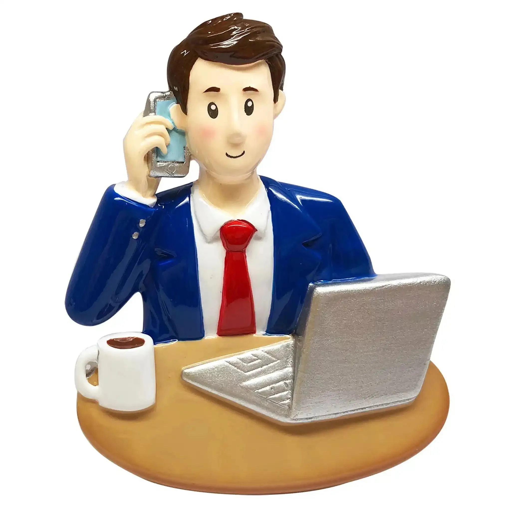 Business Man Personalized Ornament - First Job