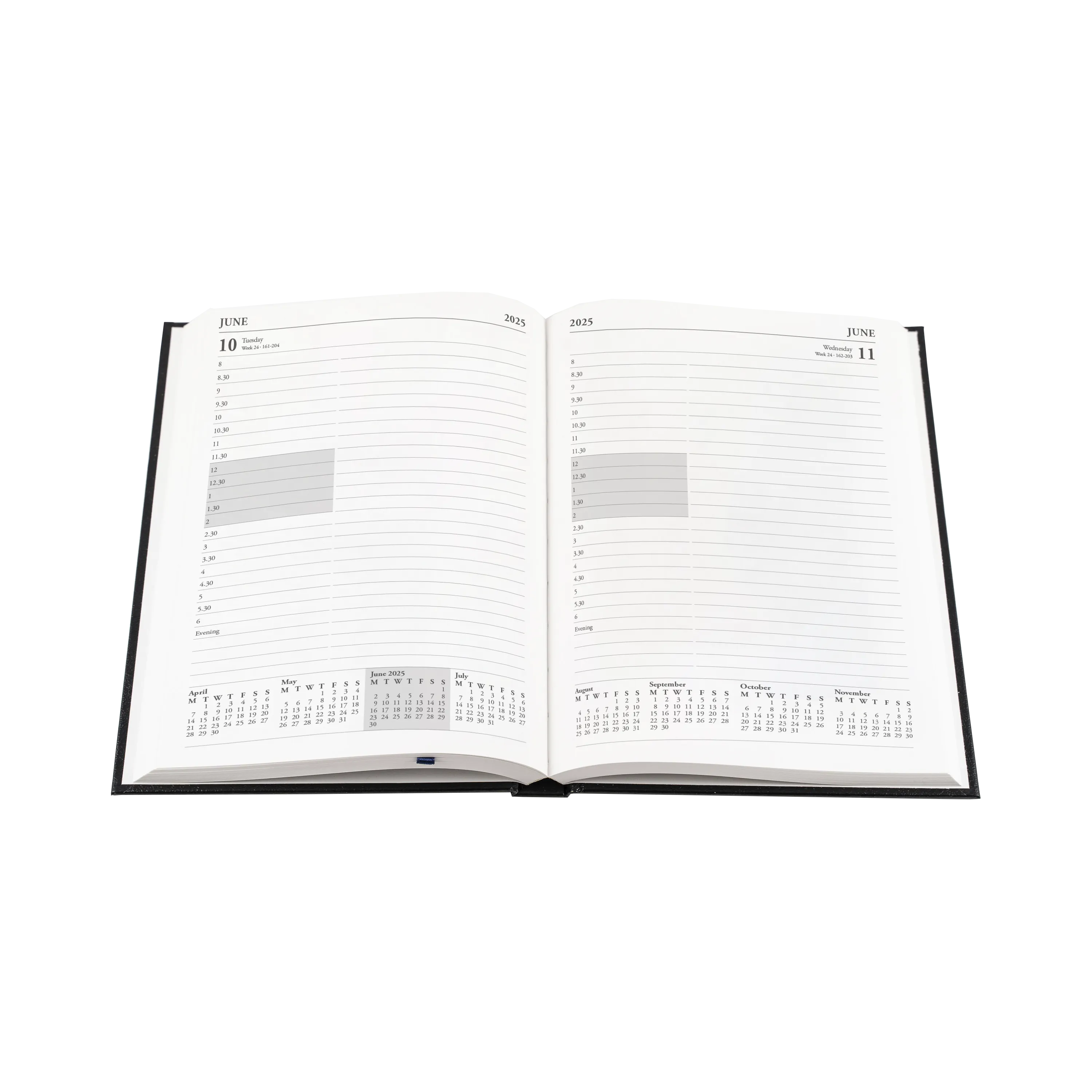 Collins Eco Essential  2025 Diary Planner - Day to Page with Appointments, Size A5
