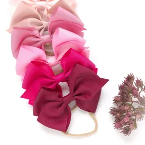 Ella Grosgrain Bow Nylon Headbands - Other Colors