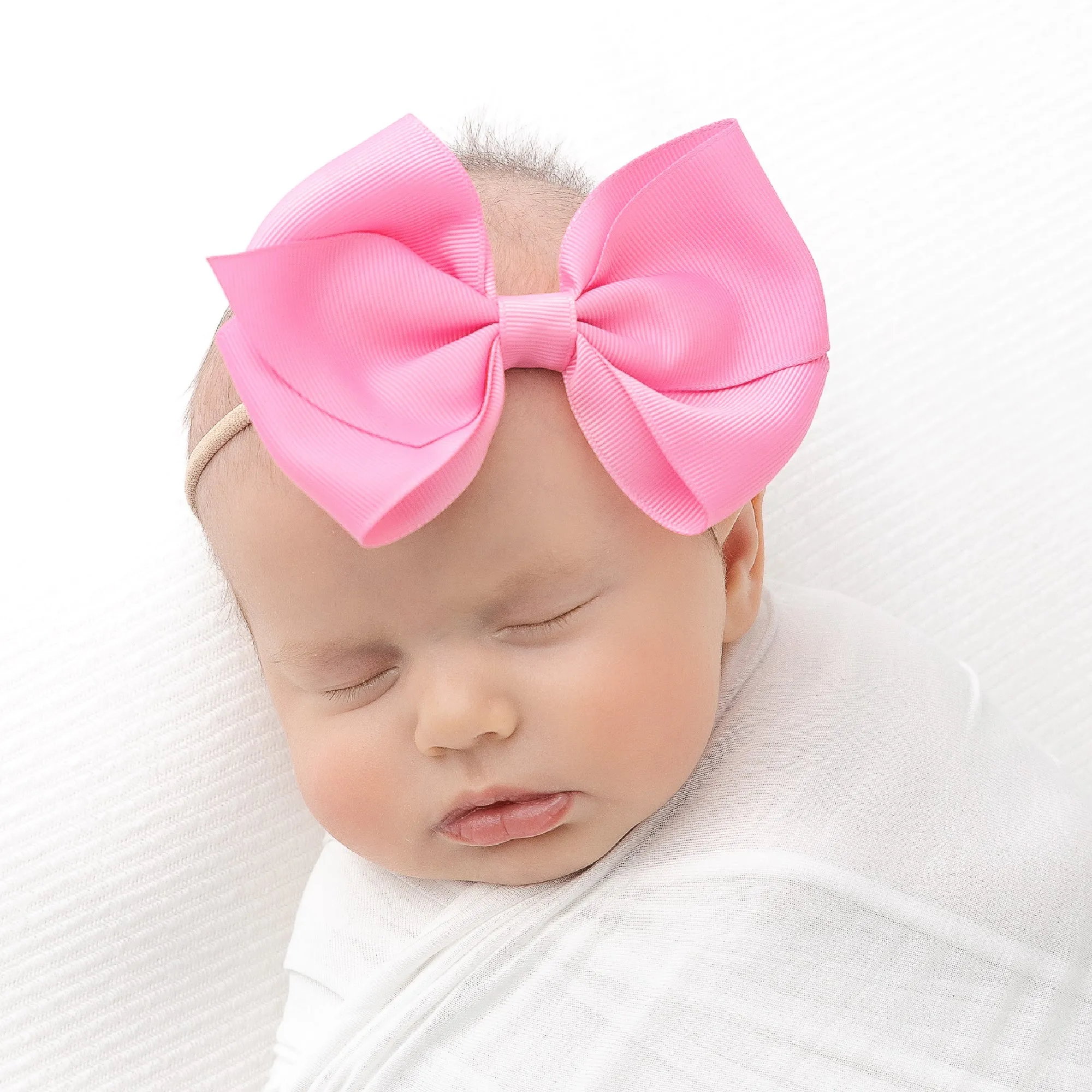 Ella Grosgrain Bow Nylon Headbands - Other Colors