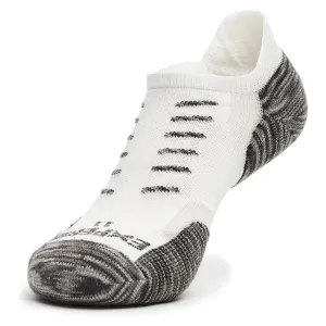Experia Techfit Light Cushion No Show Tennis Socks White