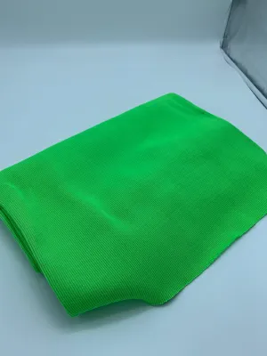 HEAVYWEIGHT NYLON RIBBING - NEON GREEN