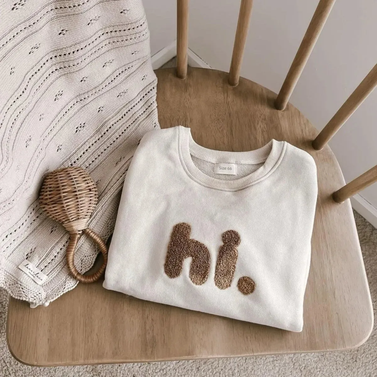 Hi-Embroidered Cotton Baby Romper