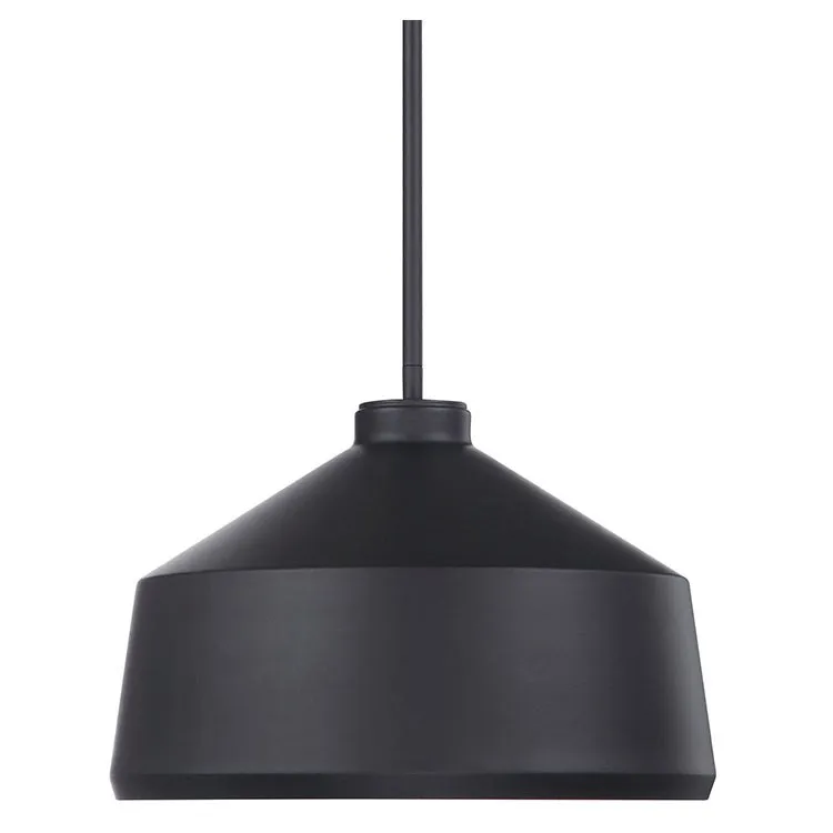 Holgate Single-Light Black Pendant by Kalizma Home