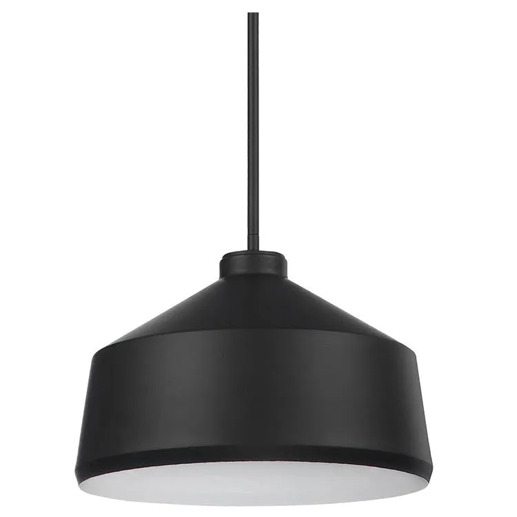 Holgate Single-Light Black Pendant by Kalizma Home