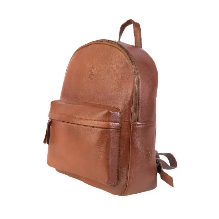 Large Leather Backpack