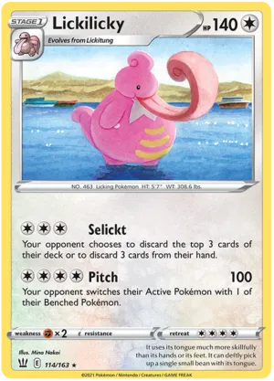 Lickilicky (114/163) [Sword & Shield: Battle Styles]