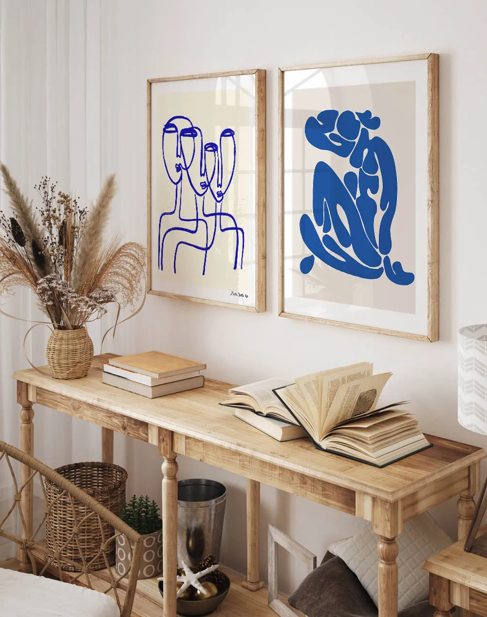 Modern Blue (Set of 2)