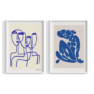 Modern Blue (Set of 2)