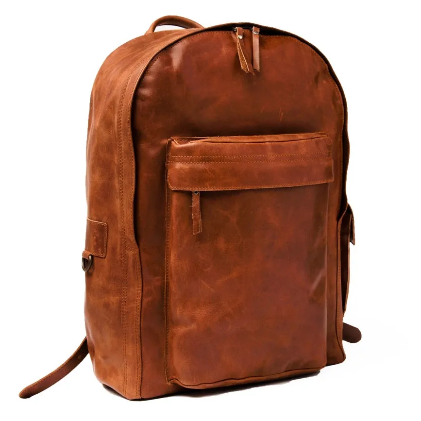Nomad Leather Backpack Brown