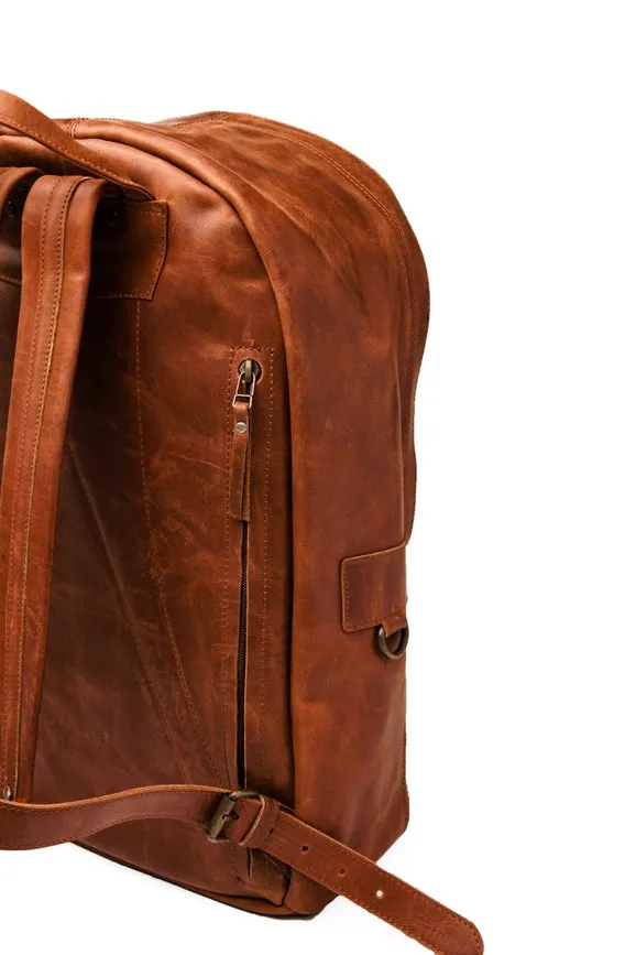 Nomad Leather Backpack Brown