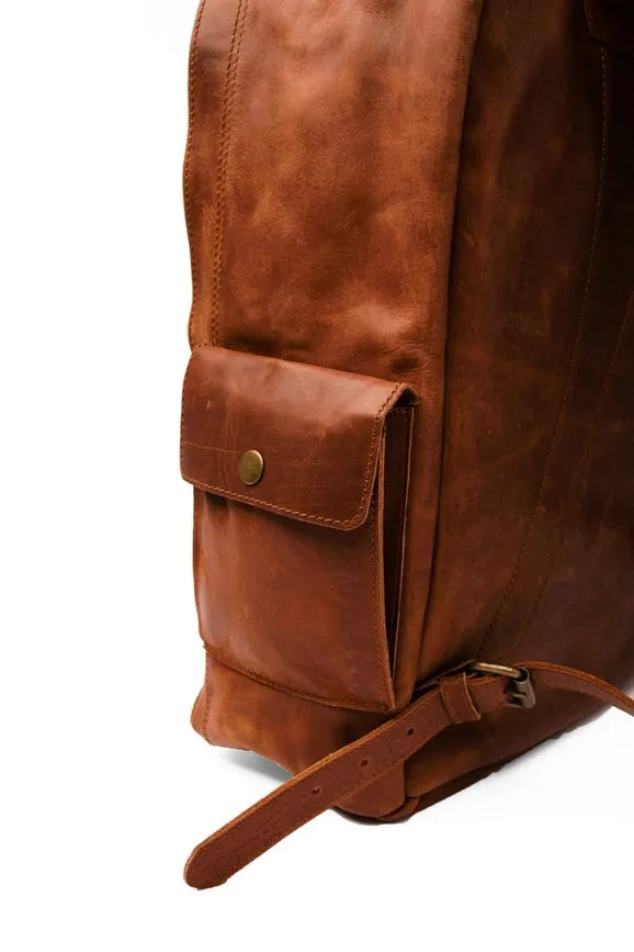 Nomad Leather Backpack Brown