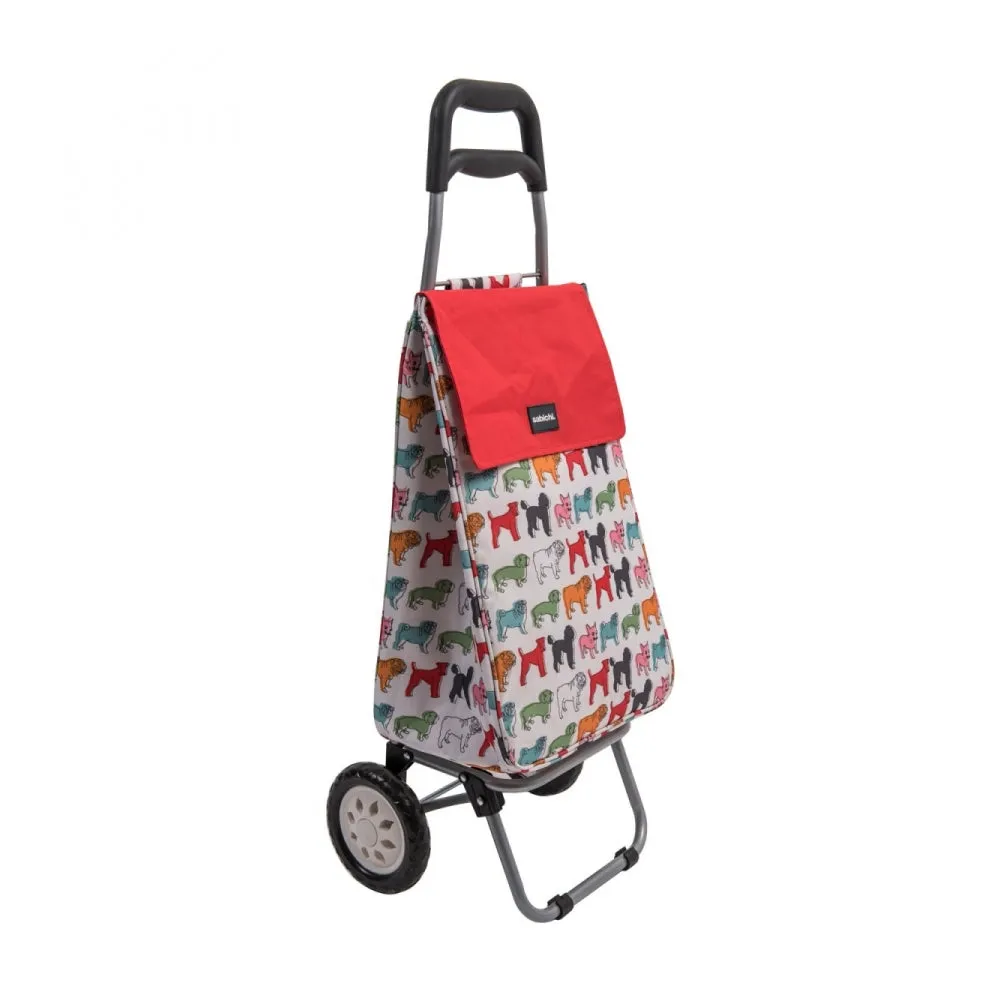 Patterned Shopping Trolleys
