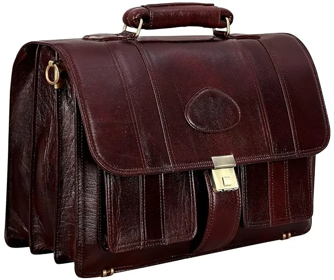 Premium Leather Office & Messenger Bag LB007