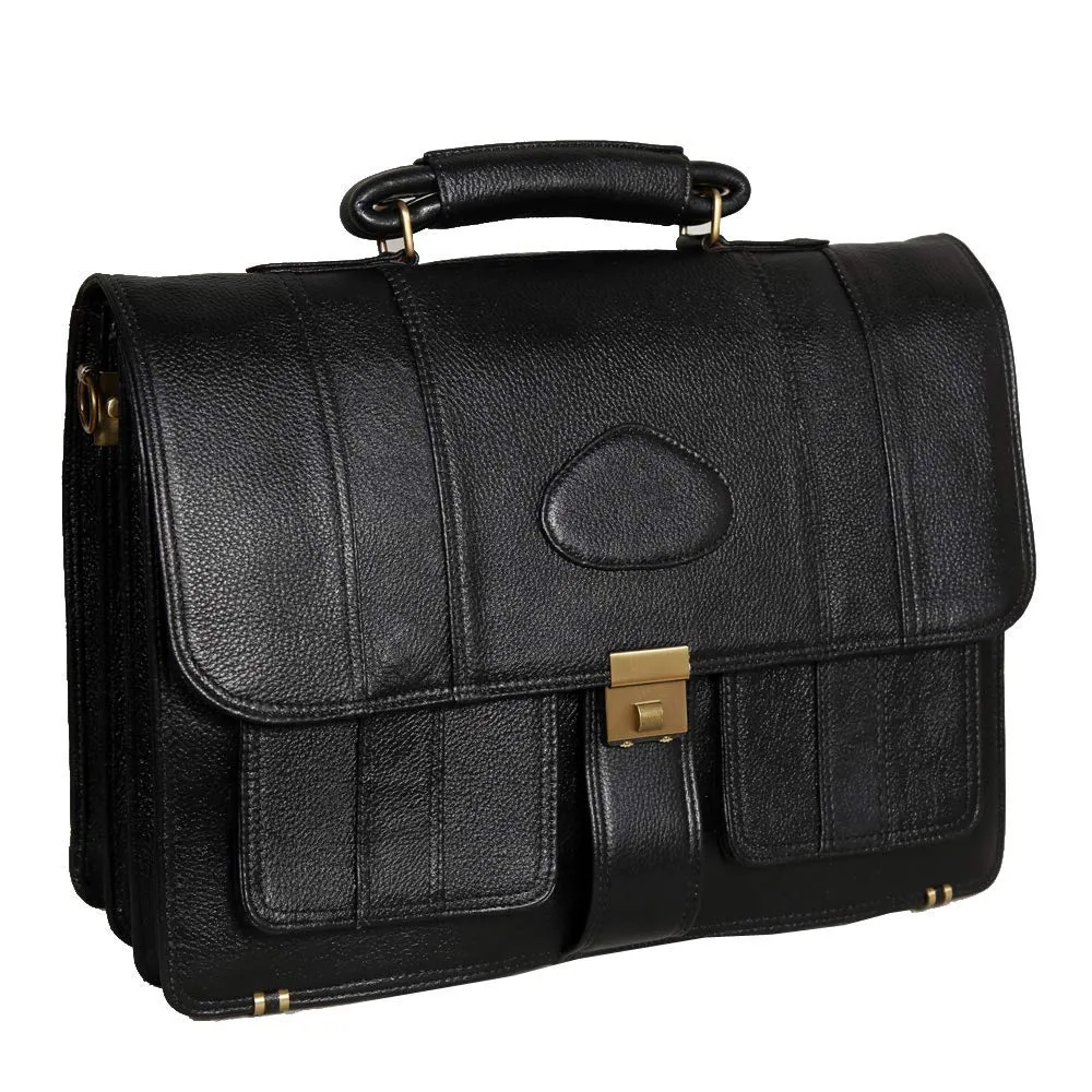 Premium Leather Office & Messenger Bag LB007