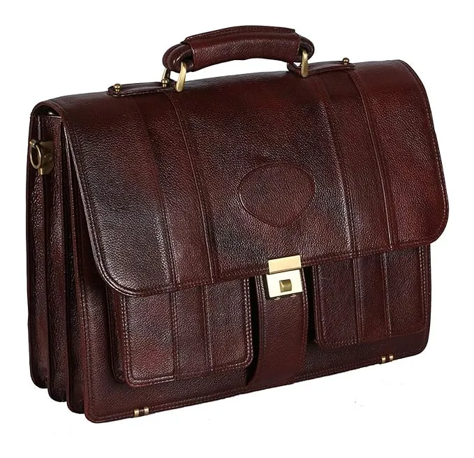 Premium Leather Office & Messenger Bag LB007