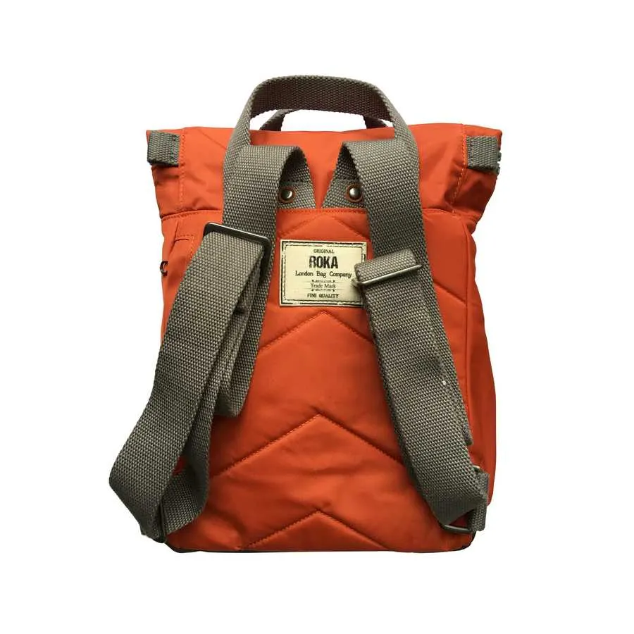 Roka Backpack Canfield B Small Tangerine