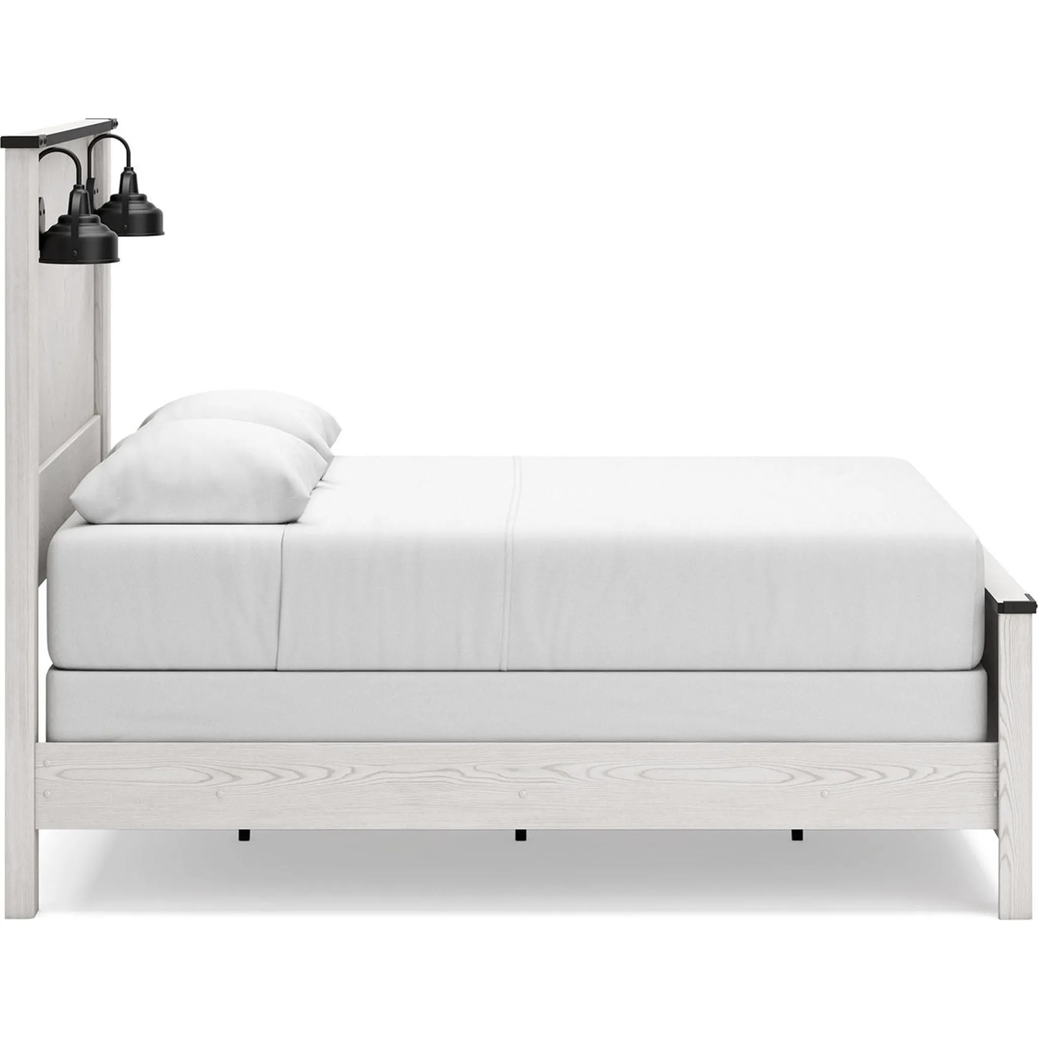 Schoenberg Queen Panel Bed - White