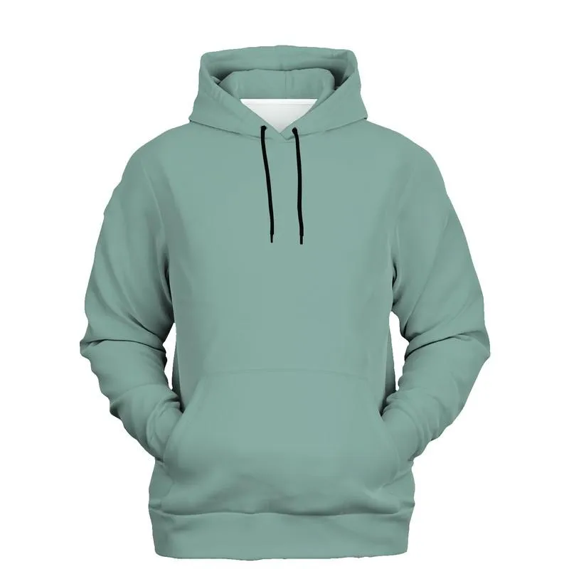 Shaded Pale Pastel Green Gray Hoodie | Unisex | with PLUS sizes | C30M0Y22K30