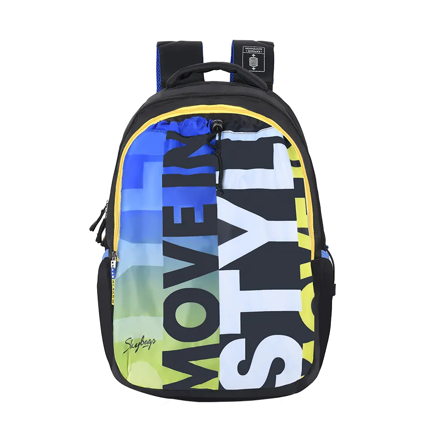 Skybags Squad Nxt 05, 38 L Backpack Black, SQUADNXT05BLK