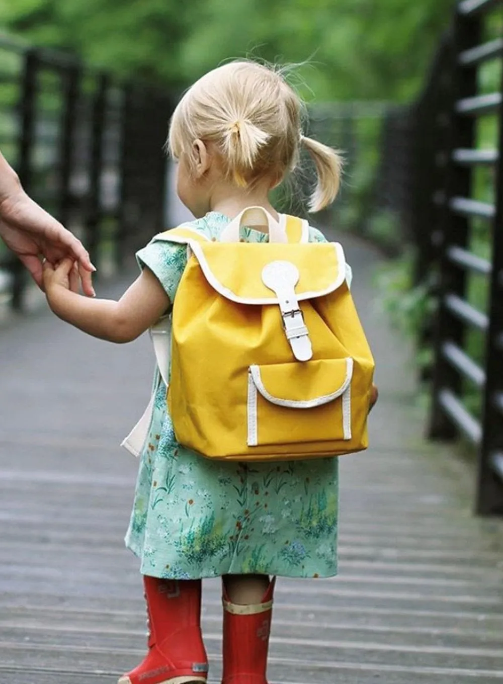 Small Backpack in Yellow
