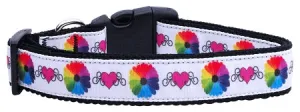 Technicolor Love Nylon Cat Collar