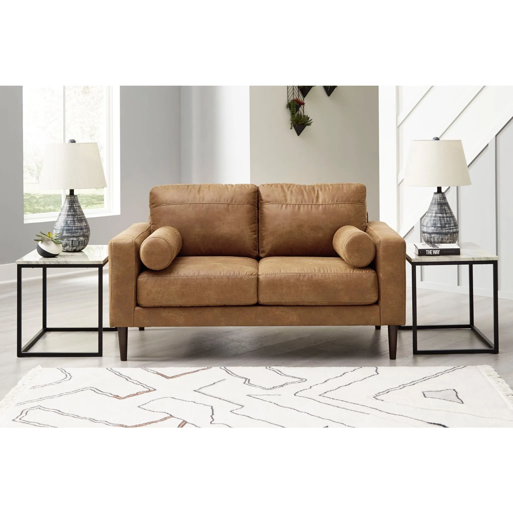 Telora Loveseat - Caramel