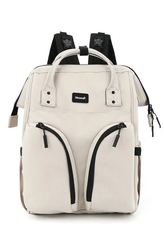 Travel Backpack Multiple Pocket Design