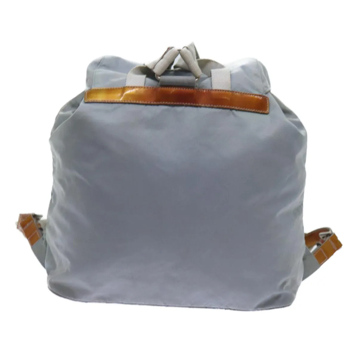 Trendy Inspired Prada Backpack Nylon Light Blue Auth 69352