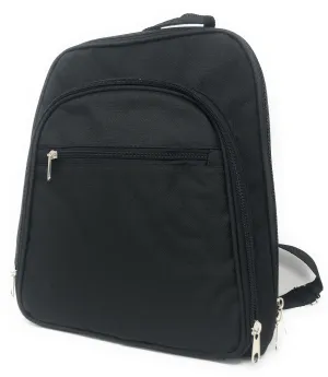 Women's Backpack Rucksack Bag Organizer Zippered W/Multi Pockets Travel Work 10.5 X 12inch